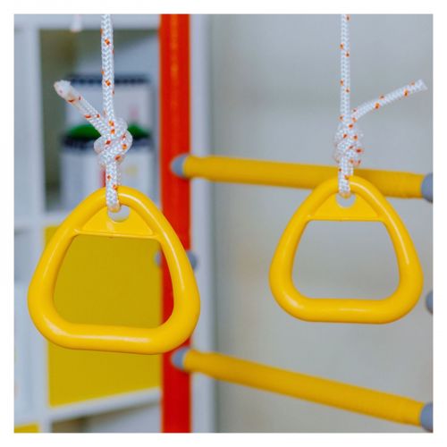 Drabinka gimnastyczna do ćwiczeń Wallbarz Family 4D biała