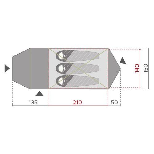 Namiot kempingowy McKinley Vega 40.2 SW 289513