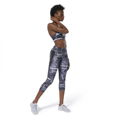 Biustonosz sportowy Reebok Wor Motion Dot Tri Back DP6694