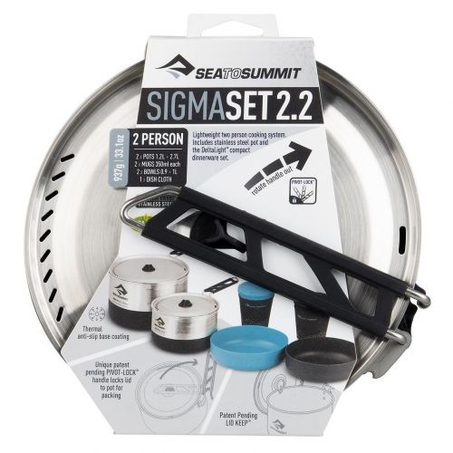 Naczynia turystyczne Sea To Summit Sigma Set 2.2 zestaw 2-osobowy