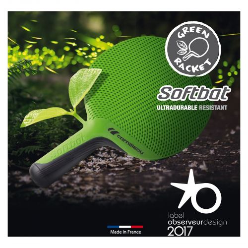 Zestaw rakietek ekologicznych do tenisa stołowego Softbat Cornilleau Quattro 454754