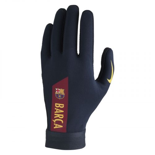 Rękawice piłkarskie męskie Nike HyperWarm FC Barcelona Academy GS0379