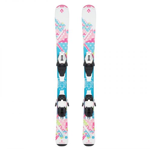 Narty dla dzieci TecnoPro Sweety JT 296733 + wiązania Tecno J CW45 GW