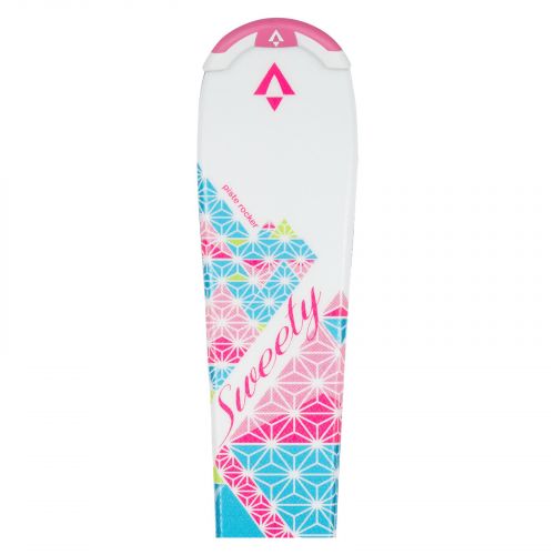 Narty dla dzieci TecnoPro Sweety JT 296733 + wiązania Tecno J CW45 GW