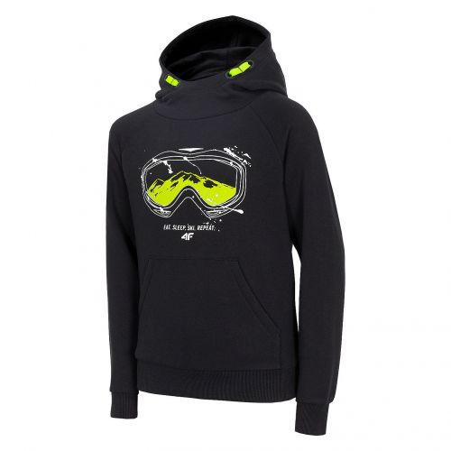 Bluza dla dzieci z kapturem 4F HJZ20-JBLM008