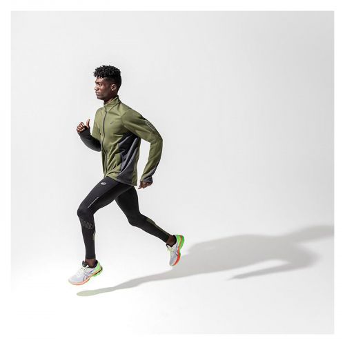 Kurtka męska do biegania Asics LITE-SHOW Winter Jacket 2011B062