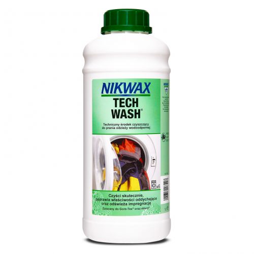 Środek czyszczący Nikwax Tech Wash 1000ml (do odzieży, plecaków, namiotów) 