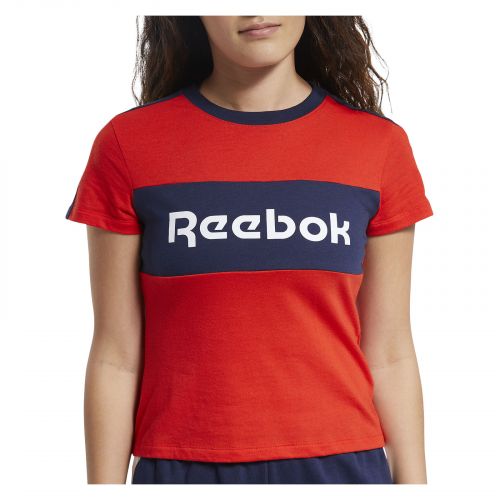 Koszulka damska Reebok Training Essentials Linear Logo FT0899