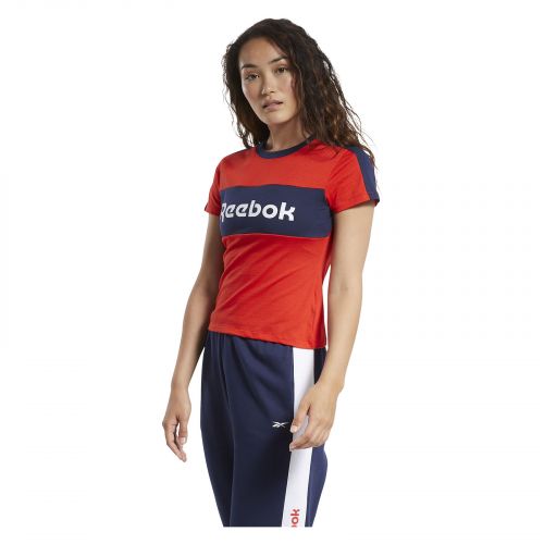 Koszulka damska Reebok Training Essentials Linear Logo FT0899