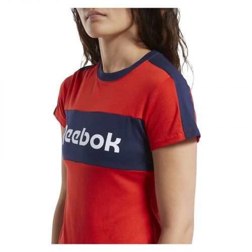 Koszulka damska Reebok Training Essentials Linear Logo FT0899