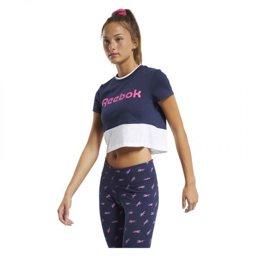 Koszulka damska Reebok Training Essentials Linear Logo FU2257