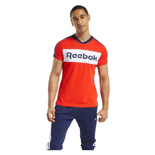 Koszulka męska Reebok Training Essentials Linear Logo Graphic FU3118