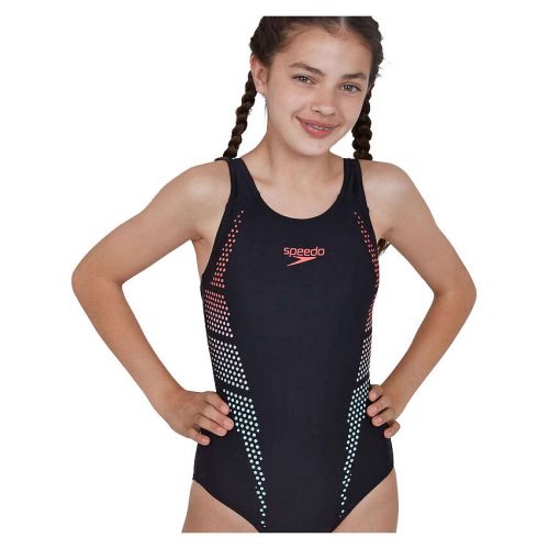 Strój kąpielowy dla dzieci Speedo Junior Hexagonal Muscleback 808324