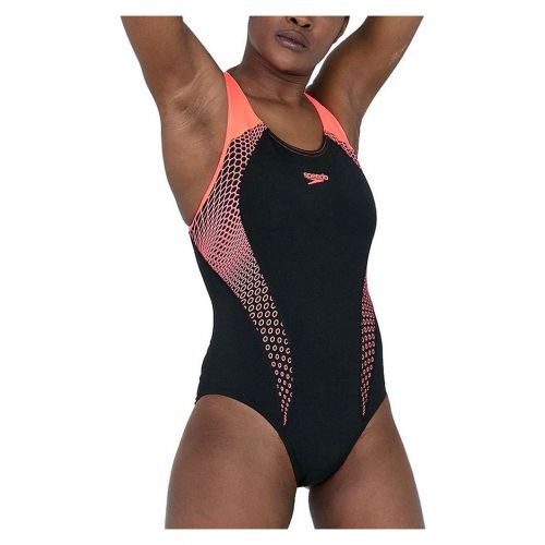 Strój kąpielowy damski Speedo Hexagonal Laneback 8-11389