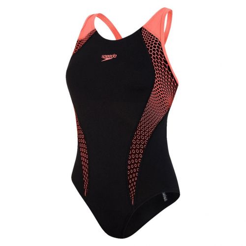 Strój kąpielowy damski Speedo Hexagonal Laneback 8-11389