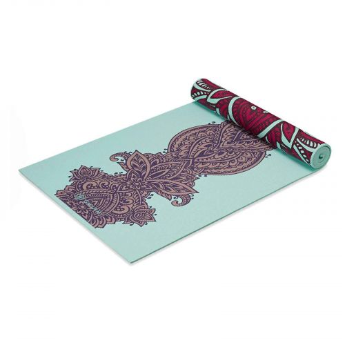 Mata do jogi dwustronna Gaiam Zara Rouge 6 mm 63368