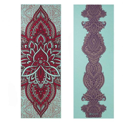 Mata do jogi dwustronna Gaiam Zara Rouge 6 mm 63368