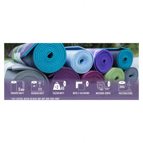 Mata do jogi GAIAM Vivid Zest 4mm 63414