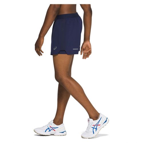 Spodenki męskie do biegania ASICS Road 5 2w1 2011A838