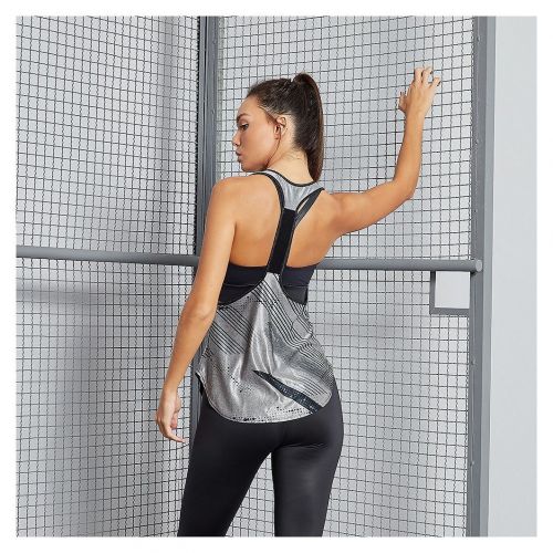 Koszulka damska do treningu Labellamafia Unbroken Grey Tank Top FBL17197