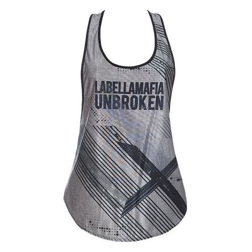 Koszulka damska do treningu Labellamafia Unbroken Grey Tank Top FBL17197