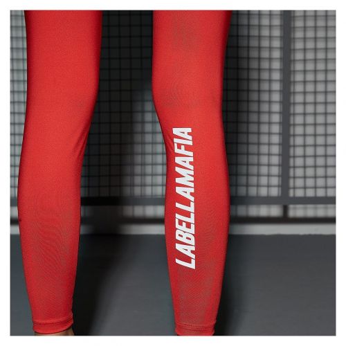 Komplet damski do treningu Labellamafia Fitness Set Red FCJ17310