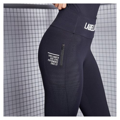 Spodnie damskie do treningu Labellamafia Essentials Strap Black FCL13980