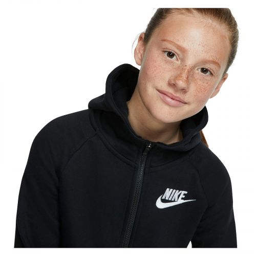Bluza dziewczęca z kapturem Nike Sportswear Full Zip BV2712