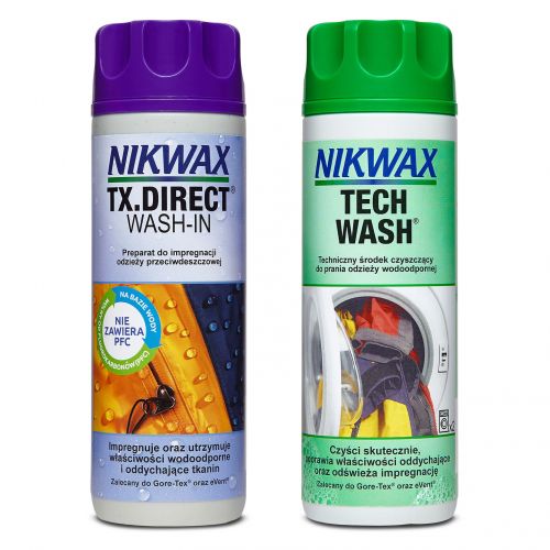 Zestaw impregnatów Nikwax Tech Wash + TX-Direct