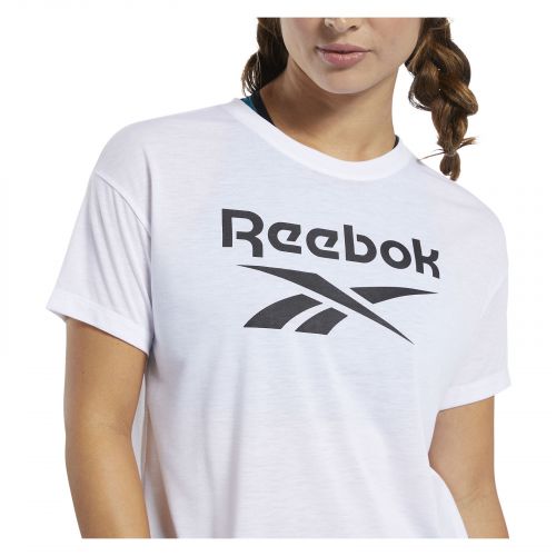 Koszulka damska Reebok Workout Ready Supremium Logo FJ2757