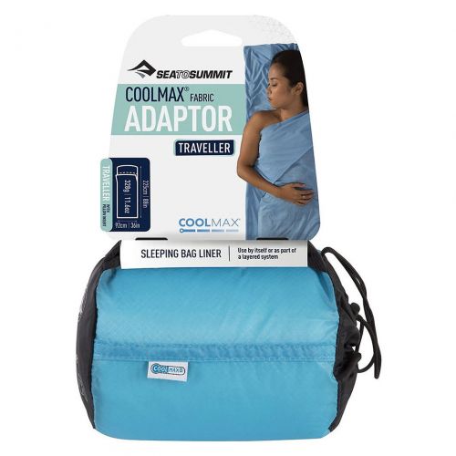 Prześcieradło turystyczne Sea To Summit Coolmax Adaptor TR ACMAXYHAAQ
