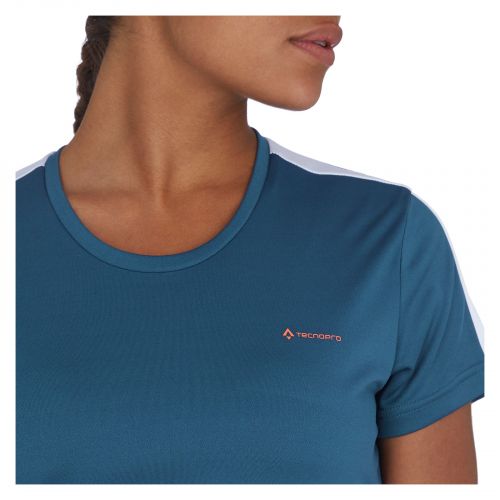 Koszulka damska do tenisa TecnoPro Tina 300363 
