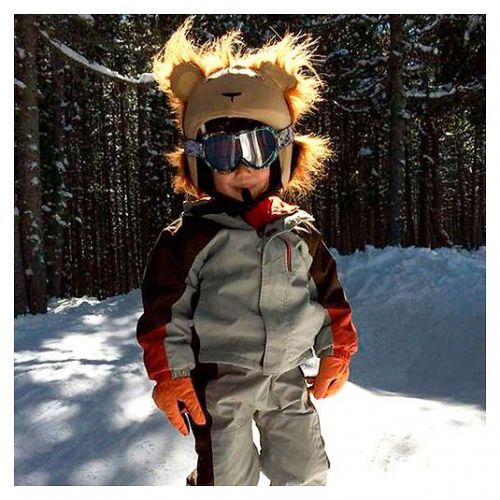 Nakładka na kask narciarski Coolcasc Lion
