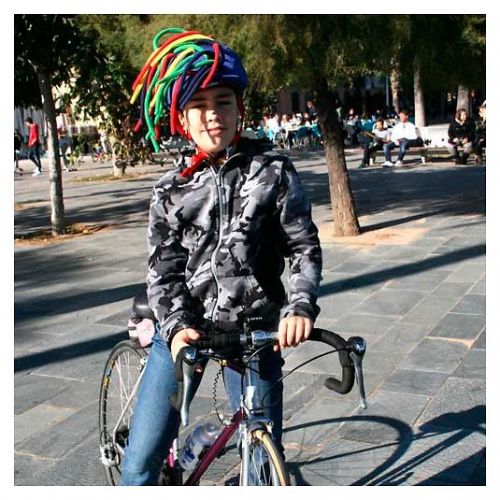 Nakładka na kask Coolcasc Parchis Dredz