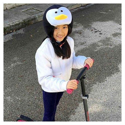 Nakładka na kask narciarski Coolcasc Penguin