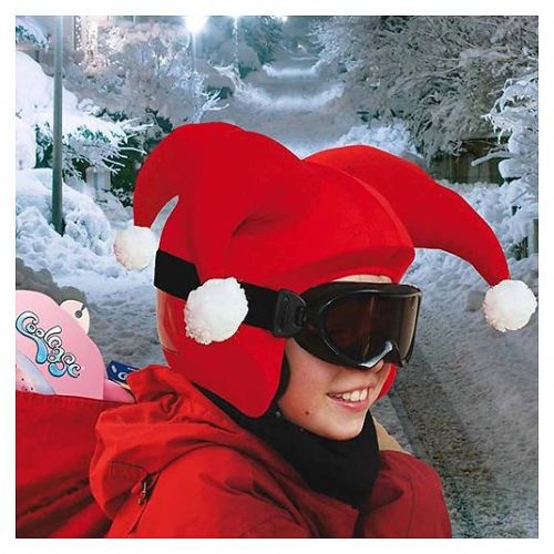 Nakładka na kask Coolcasc Santa Claus