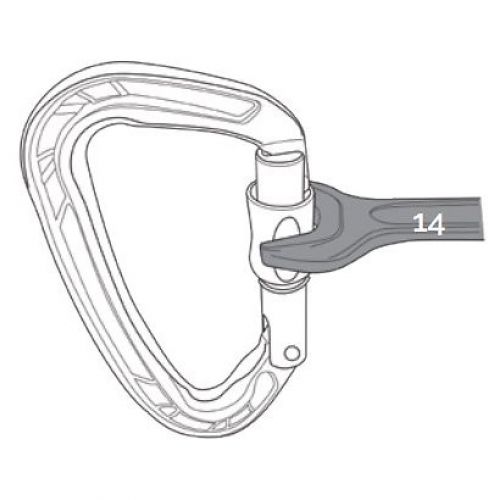 Karabinek wspinaczkowy Beal Be Quick BMCLBQ