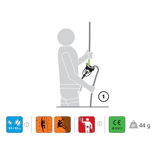 Przyrząd asekuracyjno-zjazdowy Beal Air Force 1 BMDAF1