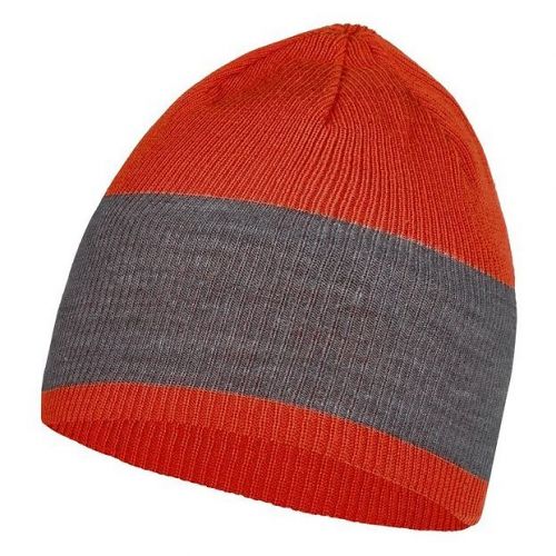 Czapka sportowa Buff Crossknit Solid Fire126483.220