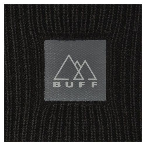 Czapka sportowa Buff Crossknit Solid Black 126483.999