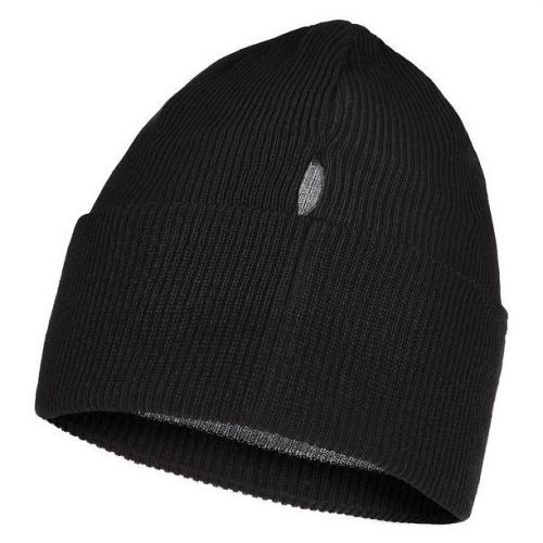 Czapka sportowa Buff Crossknit Solid Black 126483.999