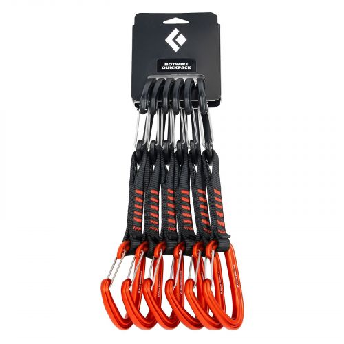 Ekspresy wspinaczkowe zestaw 6szt. Hot Wire 12cm Black Diamond BD381121