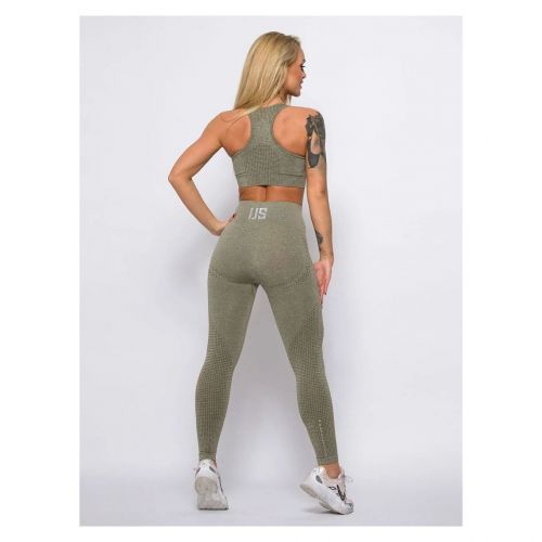 Legginsy treningowe damskie Make Us Strong Queens F21