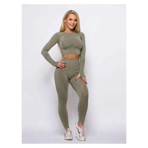 Legginsy treningowe damskie Make Us Strong Queens F21