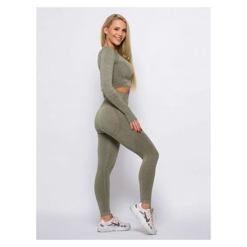Legginsy treningowe damskie Make Us Strong Queens F21