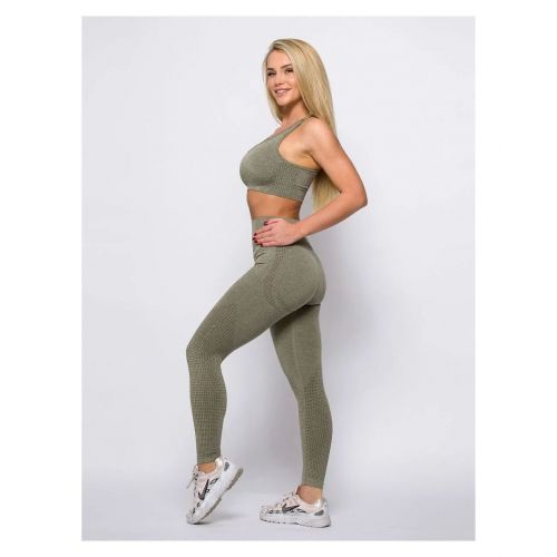 Legginsy treningowe damskie Make Us Strong Queens F21