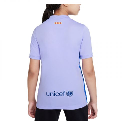 Koszulka piłkarska dla dzieci Nike FC Barcelona 2021/22 Stadium AW CV8221