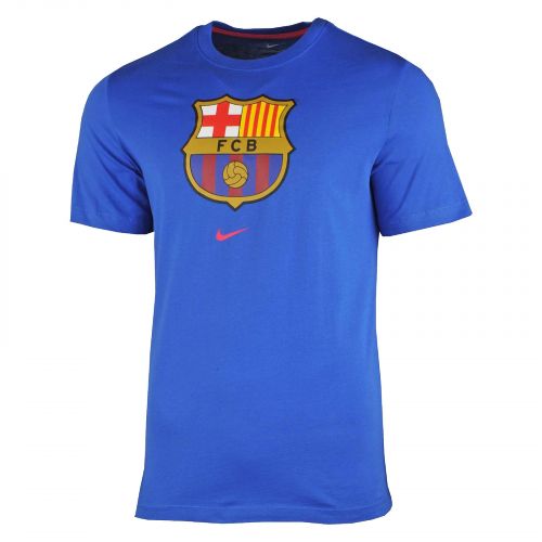 Koszulka bawełniana juniorska Nike FC Barcelona CZ5811