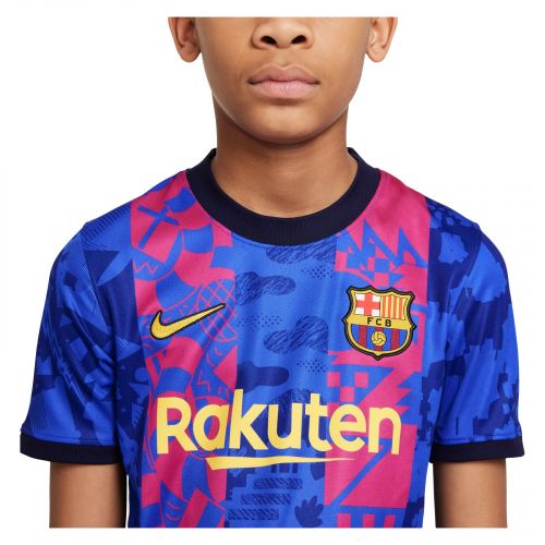 Koszulka piłkarska dla dzieci Nike FC Barcelona Stadium 2021/22 v3 DB6241