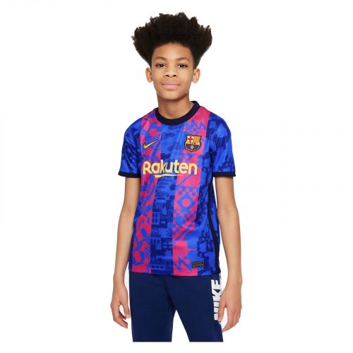 Koszulka piłkarska dla dzieci Nike FC Barcelona Stadium 2021/22 v3 DB6241